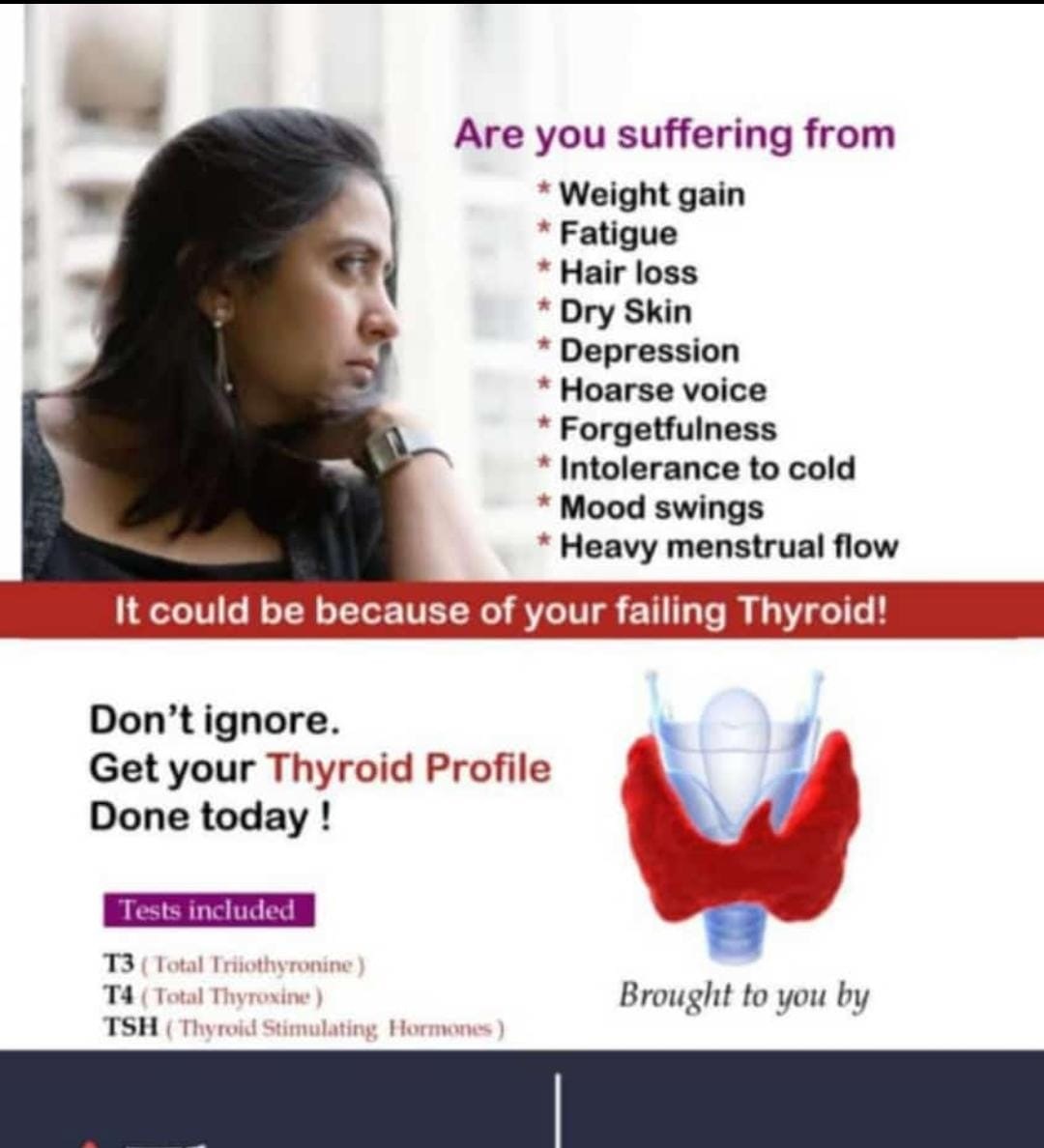 THYROID TEST CALL 8147282686